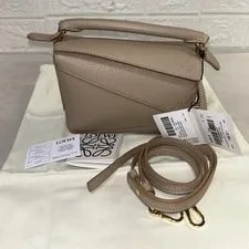 Loewe — Loewe Soft Grained Puzzle Edge Mini — Handbag — resale