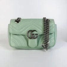 Gucci — Gucci GG Marmont Small Flap in — Handbag — resale