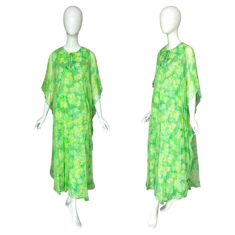 Lilly Pulitzer — The Lilly Pullitzer 1960s Floral Print Caftan Dress — Clothing — resale