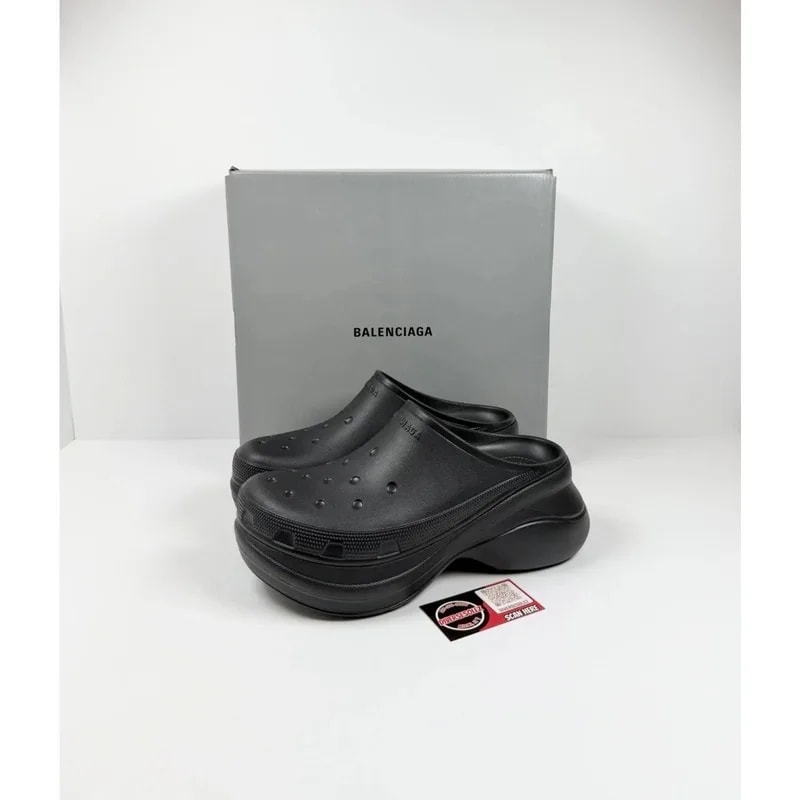 Balenciaga — Size 11 - Balenciaga X Crocs Mules NEW! — Sneaker — resale