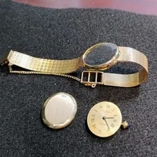 Cartier — Cartier Universal Geneve ~ ~ 18K & Band 14K Gold ~ Runs — Watch — resale