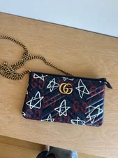 Gucci — Gucci Ghost Star Mini GG Marmont Crossbody Perfect Condition — Handbag — resale