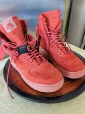 Nike — Nike SF Air Force 1 High Top Dusty Lace Up Strap 9 — Sneaker — resale