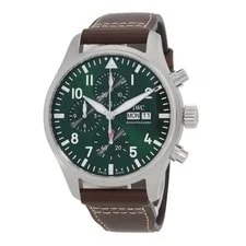 IWC — IWC Pilot Chronograph Automatic Green Dial — Watch — resale