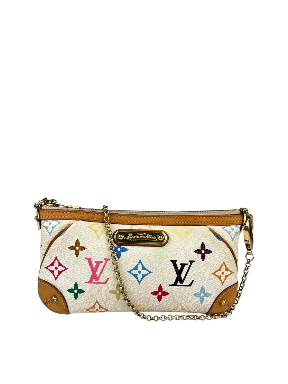 Louis Vuitton — Louis Vuitton X Takashi Murakami Multicolore Milla Pochette — Handbag — resale