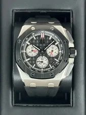 Audemars Piguet — 2022 Audemars Piguet Royal Oak Chronograph 43mm 26420SO Black Dial — Watch — resale