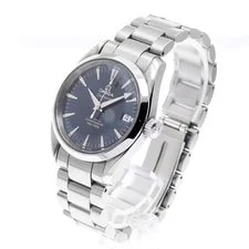 Omega — Omega Seamaster Aqua Terra 2504.80 36mm SS Navy #C6446 — Watch — resale