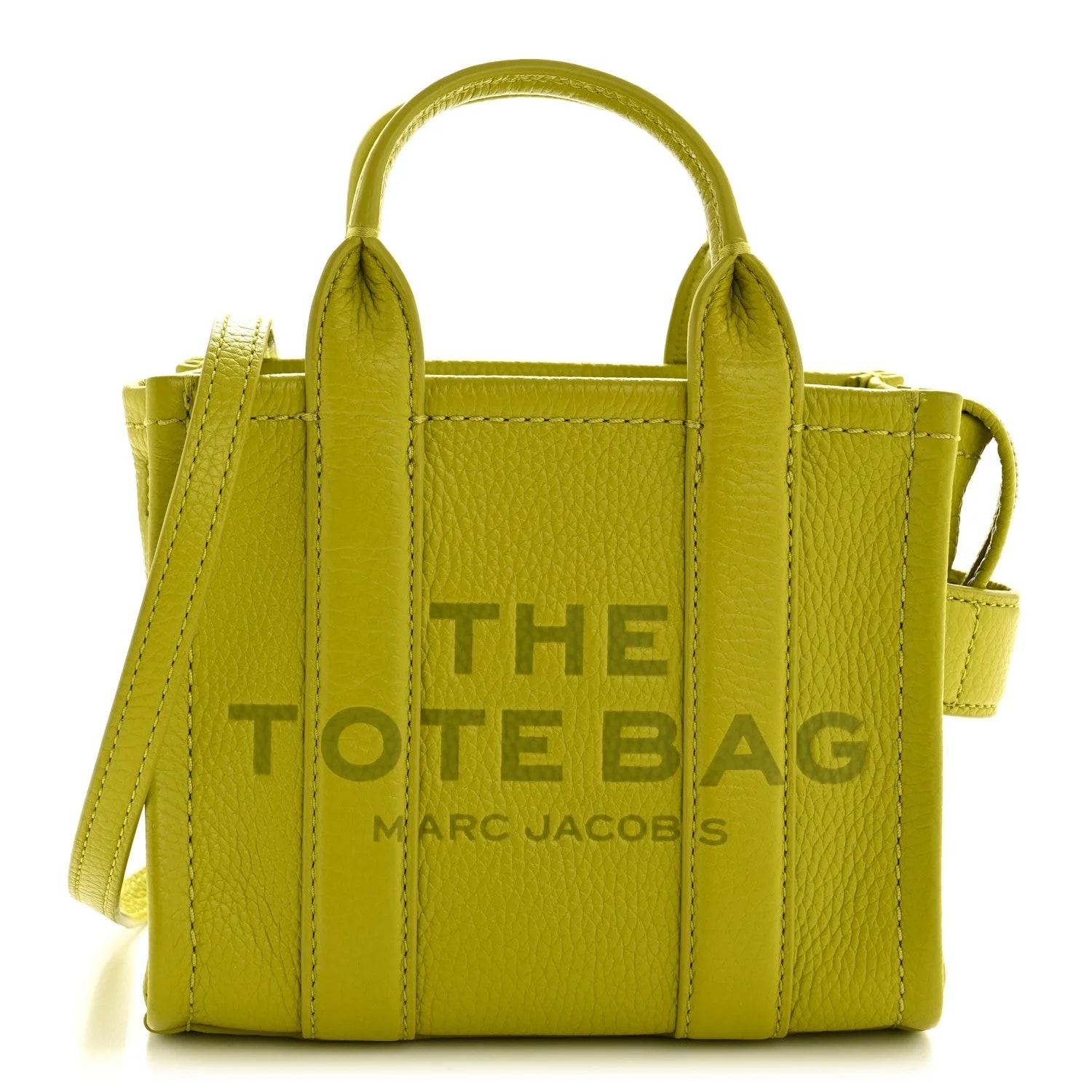 Marc Jacobs — Grained Micro the Tote Bag Citronelle — Handbag — resale
