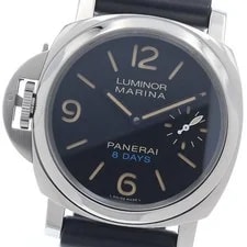 Panerai — Panerai Luminor Left Hand PAM00796 8 Days Acciao Hand Winding Watch_951920 — Watch — resale