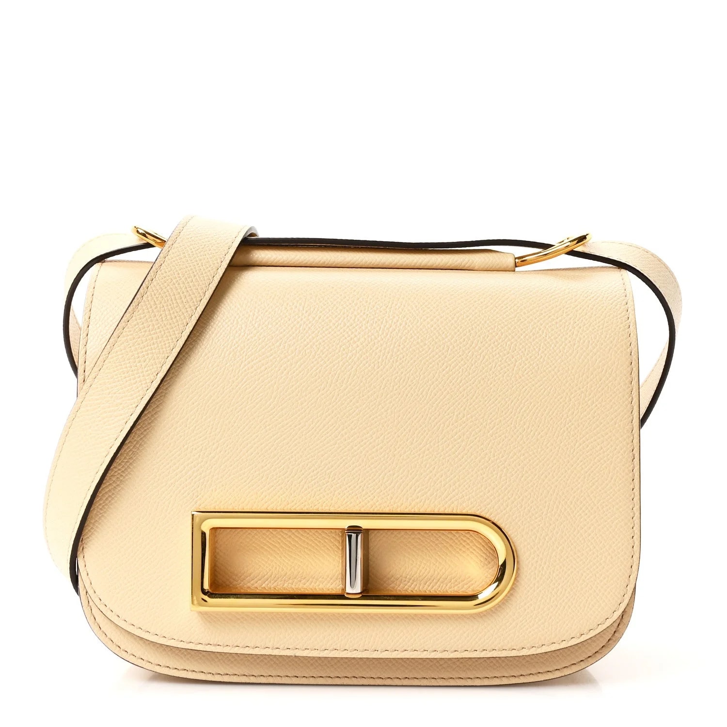 Delvaux — Alpina Lingot Crossbody Dune — Handbag — resale