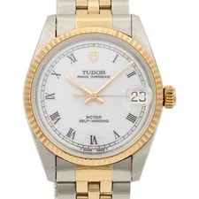 Tudor — Tudor Prince Oysterdate 72033 Automatic Stainless Steel White — Watch — resale