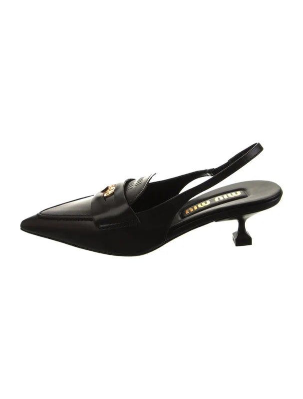 Miu Miu — Slingback W/ Tags — Designer Shoe — resale