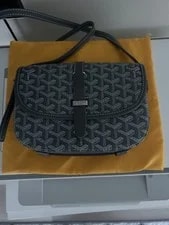 Goyard — Goyard Flap Crossbody / , Buckle, Adjustable Strap — Handbag — resale