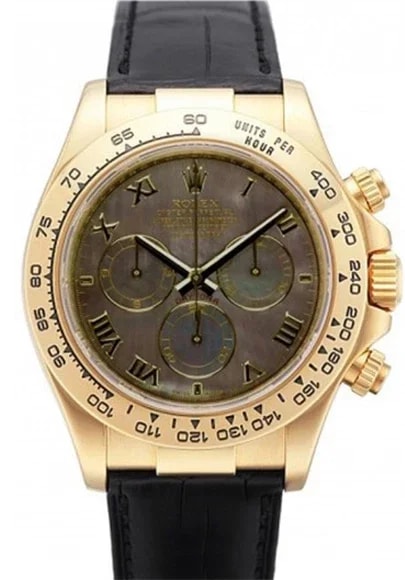 Worldofluxuryus — Rolex Daytona 18K Yellow Gold — Watch — resale