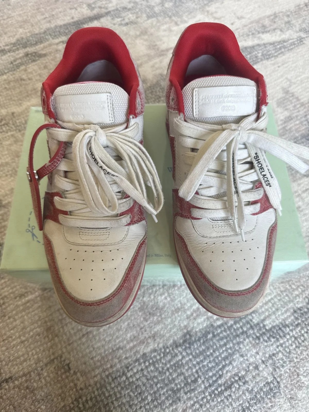 Off-White — Off-White Out of Office Distressed — Sneaker — resale
