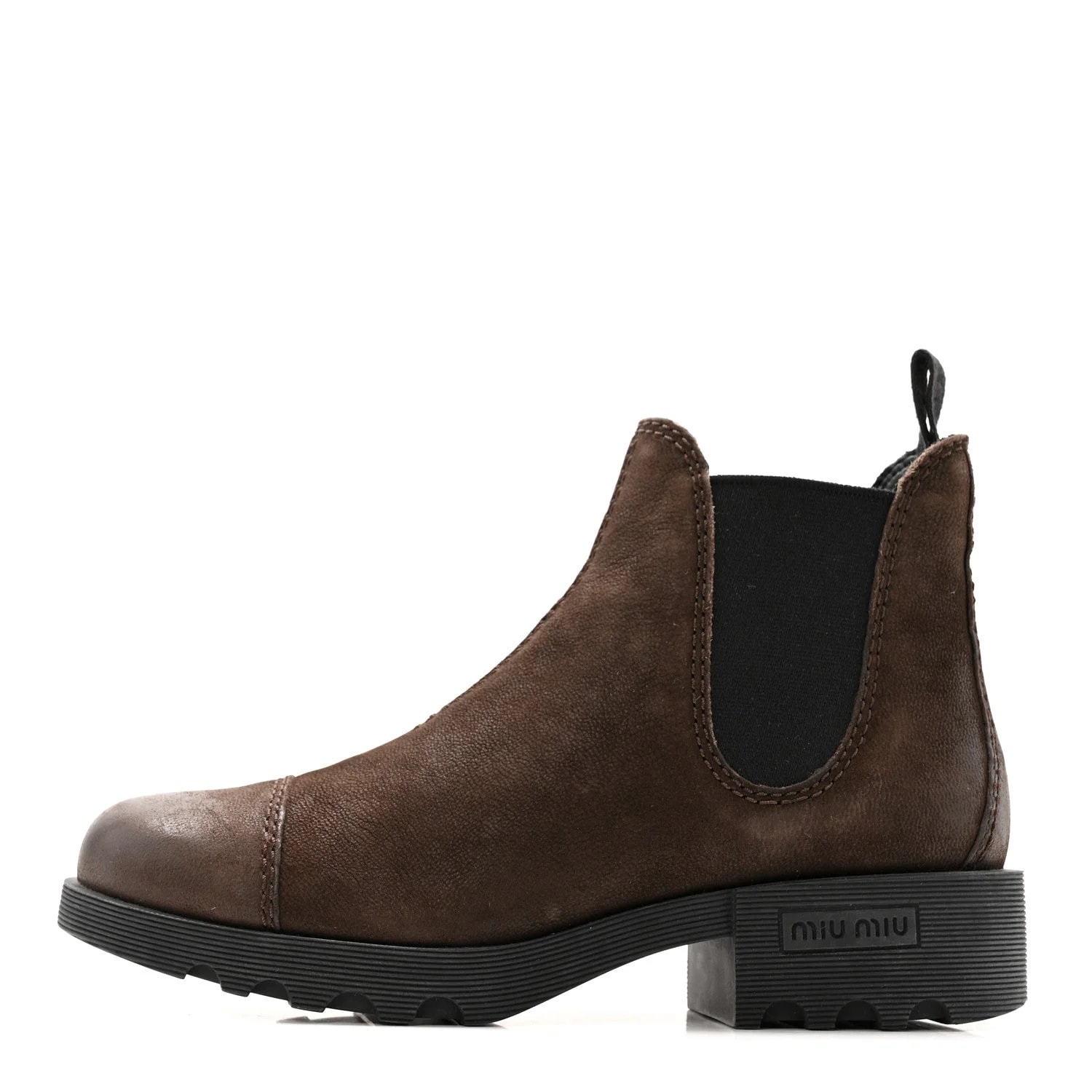 Miu Miu — Chelsea 37.5 Dark — Designer Shoe — resale