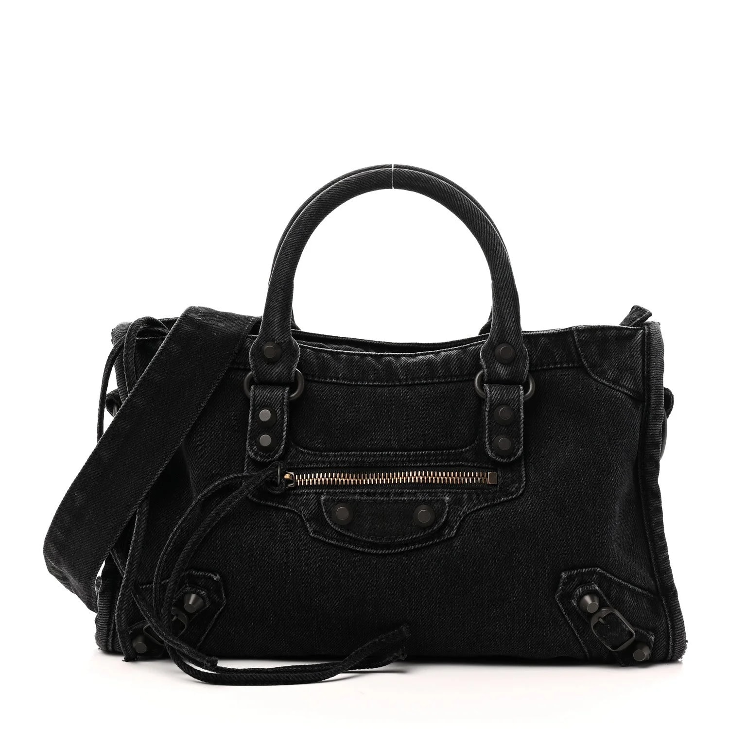 Balenciaga — Washed Classic Small le City — Handbag — resale