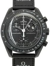 Omega — Omega X Swatch Mission To the Moonphase Snoopy Quartz SO33B700 Chronograph — Watch — resale