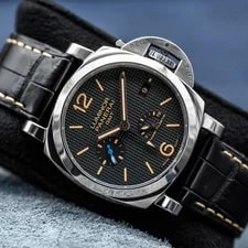 Panerai — Panerai Luminor 1950 3 Days GMT PAM01537 Black Dial 42mm 2020 — Watch — resale