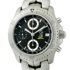 TAG Heuer — TAG Heuer Link Chronograph Ayrton Senna Limited Edition Model CT5114 BA0550 Use — Watch — resale