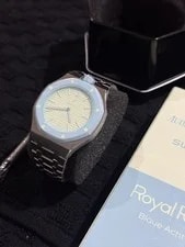 Audemars Piguet X Swatch — Audemars Piguet X Swatch Royal Pop Blaue Acht AP Royal Oak With Strap! — Watch — resale