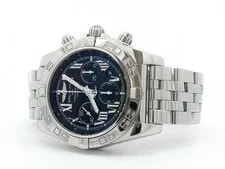 Breitling — Breitling Chronomat Black Roman Dial Chronograph Black Dial 44MM AB0110 — Watch — resale