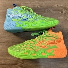 PUMA — Size 10.5 - Puma Basketball MB.04 Tmnt Leonardo & Michelangelo LaMelo Ball NEW — Sneaker — resale