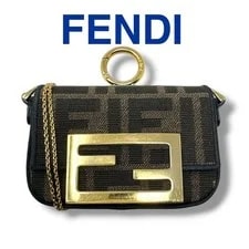 Fendi — Fendi 7AS045 Nano Baguette Chain Charm Italy BOX — Handbag — resale