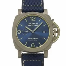 Panerai — Panerai Luminor Marina PAM01117 Blue Dial Automatic 90296324 — Watch — resale