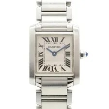 Cartier — 6wca0053 Cartier Tank Francaise SM W51008Q3 Ivory Dial Fr — Watch — resale