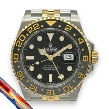 Rolex — Rolex GMT Master 2 126713GRNR Black Gold/Stainless Steel — Watch — resale