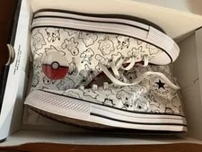 Converse — NEW Converse Pokémon X Chuck Taylor All Star HI "Poke Ball" A01651C — Sneaker — resale