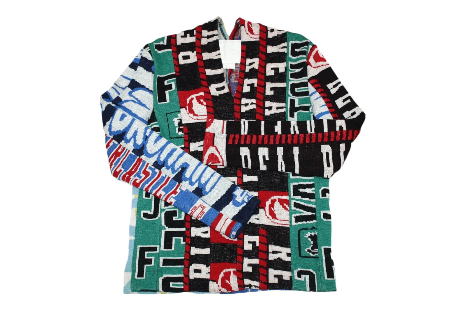 Maison Martin Margiela — Maison Martin Margiela X H&M Scarf Sweater — streetwear — resale