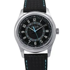 Patek Philippe — Patek Philippe Calatrava 6007G-011 18K White Gold / Leather 40mm #TZW026 — Watch — resale