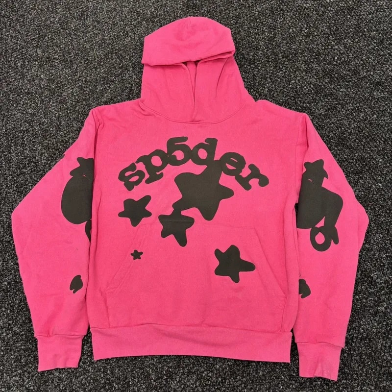 Sp5der Beluga Hoodie Pink — streetwear — resale