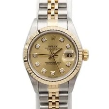 Rolex — Rolex 18K Gold Combination 10P Diamond Datejust 26mm 152314477 — Watch — resale