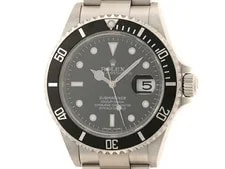Rolex — Rolex Submariner 16610 Stainless Steel 40mm Black Dial Automatic #DW1404 — Watch — resale