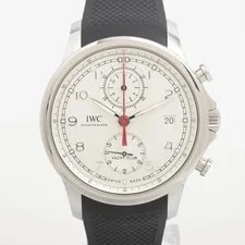 IWC — IWC Portugieser Yacht Club IW390502 SS & Rubber AT Silver-Face — Watch — resale