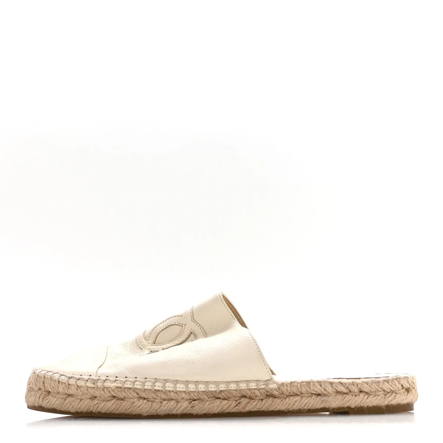 Chanel — CC Espadrille Mules 40 — Designer Shoe — resale