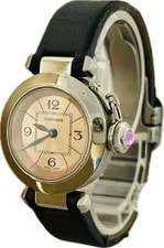 Cartier — Cartier Pasha Mispacha W3140026 Stainless Steel 26mm Pink Dial Quartz #WJW387 — Watch — resale