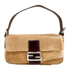 Fendi — Fendi Baguette Pony Hair and — Handbag — resale