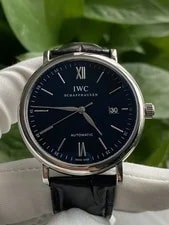 IWC — IWC Portofino IW356502 Black Dial Automatic — Watch — resale
