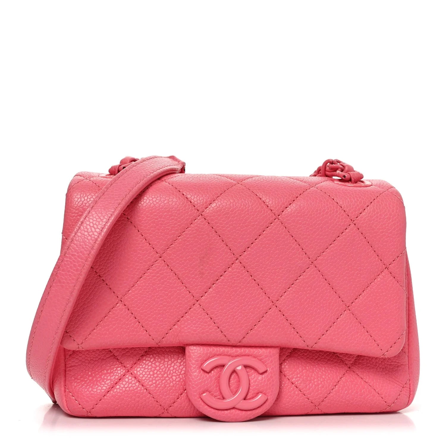 Chanel — Quilted Incognito Square Flap — Handbag — resale
