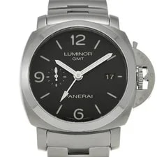 Panerai — Panerai Luminor 1950 3 Days GMT Automatic PAM00329 Black #W1966 — Watch — resale
