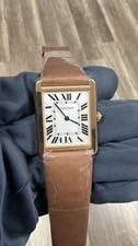 Cartier — Cartier Tank Solo W5200025 18k RG Quartz 27x34MM — Watch — resale