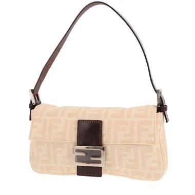 Fendix — Fendi Baguette in Logo-printed — Handbag — resale