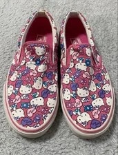 Vans — 9.0US Vhtf Collaboration Vans Hello Kitty Slip-Ons LTD Collection Or — Sneaker — resale