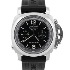 Panerai — 2026 Service Panerai Luminor Rattrapante 1950 Black Rubber 44mm PAM00213 — Watch — resale