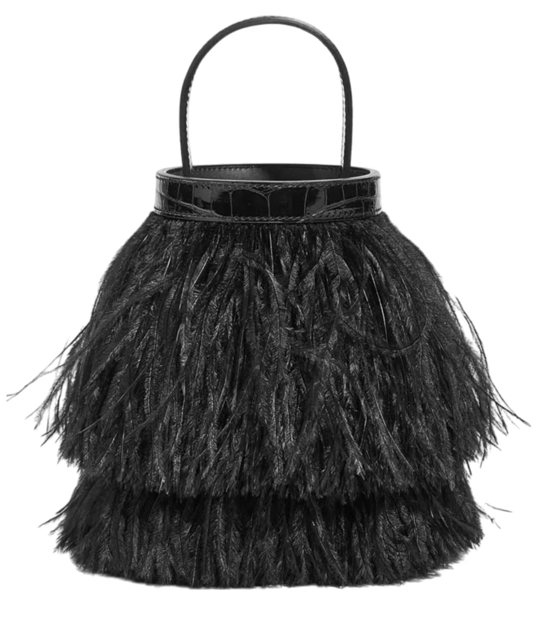 Hermès — Toupet Folie Mississippiensis Plumes Autruche — Handbag — resale