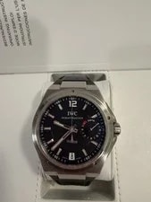 IWC — 100% Authentic IWC Big Ingenieur 7 Day Power Reserve in Steel & Alligator Band — Watch — resale
